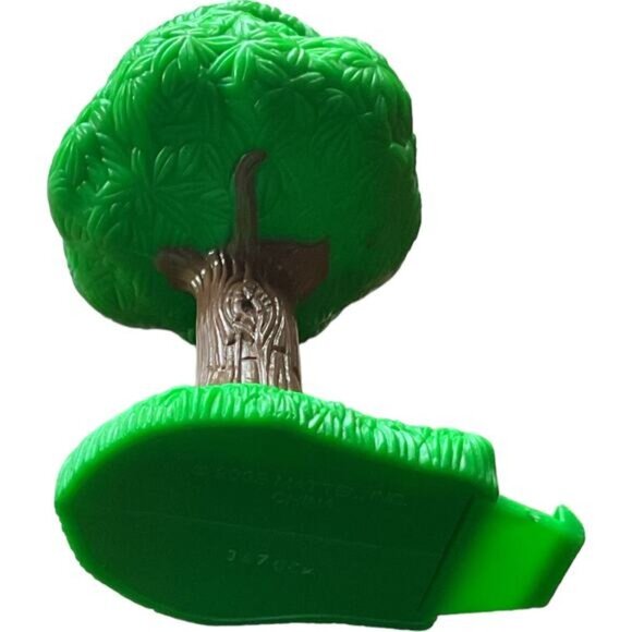 GeoTrax Railroad Plastic Trees Set Of 2 By Mattel 2003 Green Toy Accessories For - Picture 4 of 4